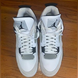 Men's Air Jordan 4 Retro Military Black